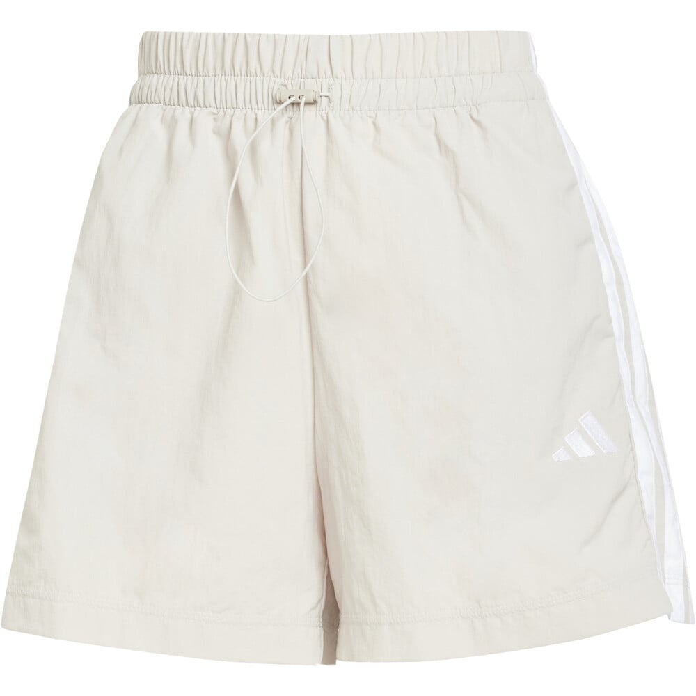 adidas pantalón corto deporte mujer ESSENTIALS 3-STRIPES LIFESTYLE AZUL 05