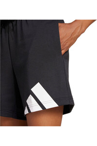 adidas pantalón corto deporte mujer ESSENTIALS BIG LOGO NEGRO 04