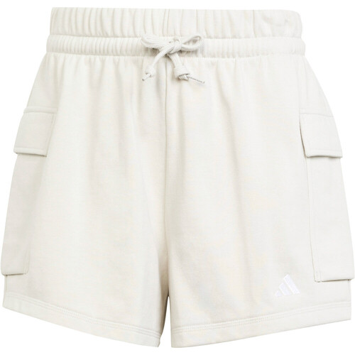 adidas pantalón corto deporte mujer ESSENTIALS SMALL LOGO MARRON