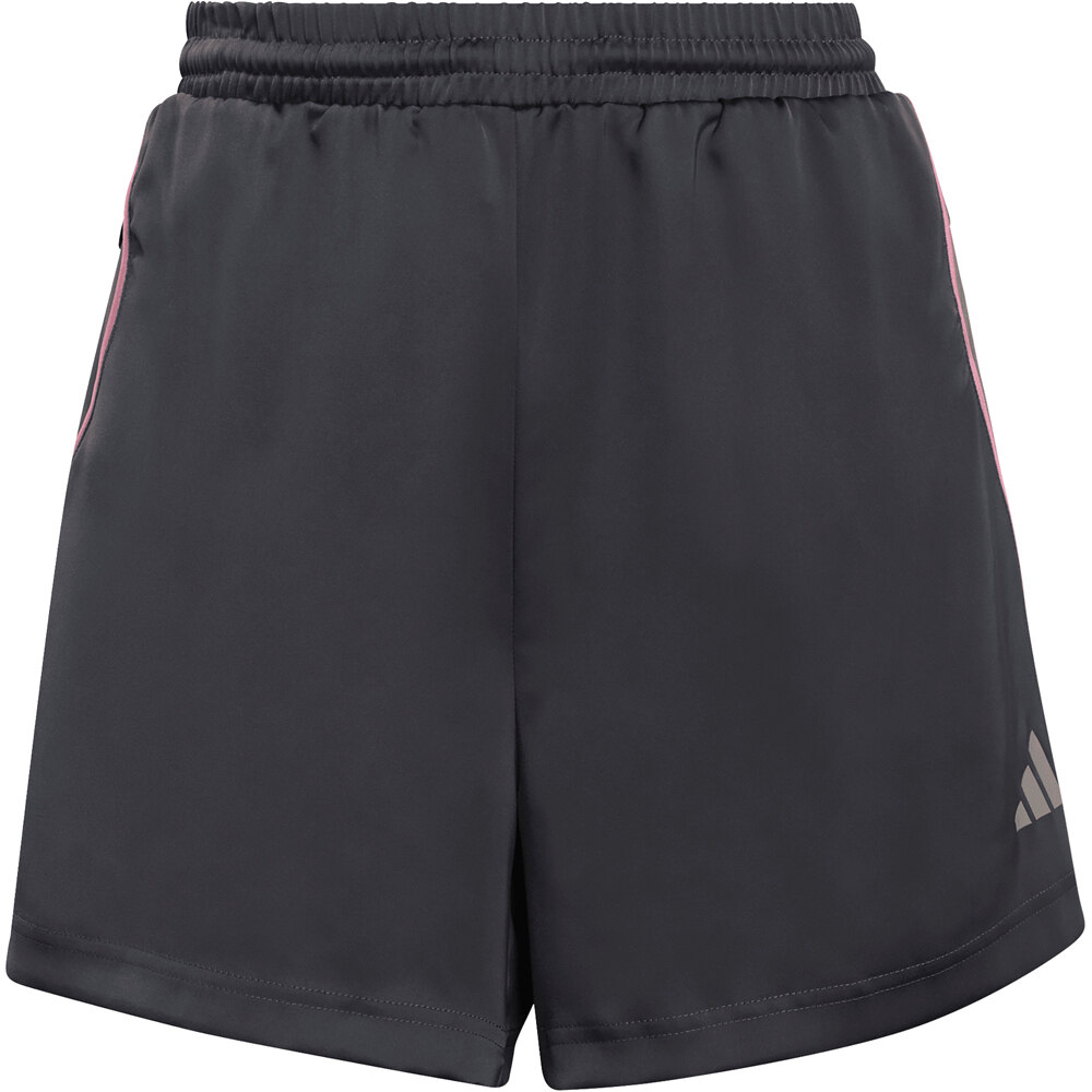 adidas pantalón corto deporte mujer STADIUM GRIS 04