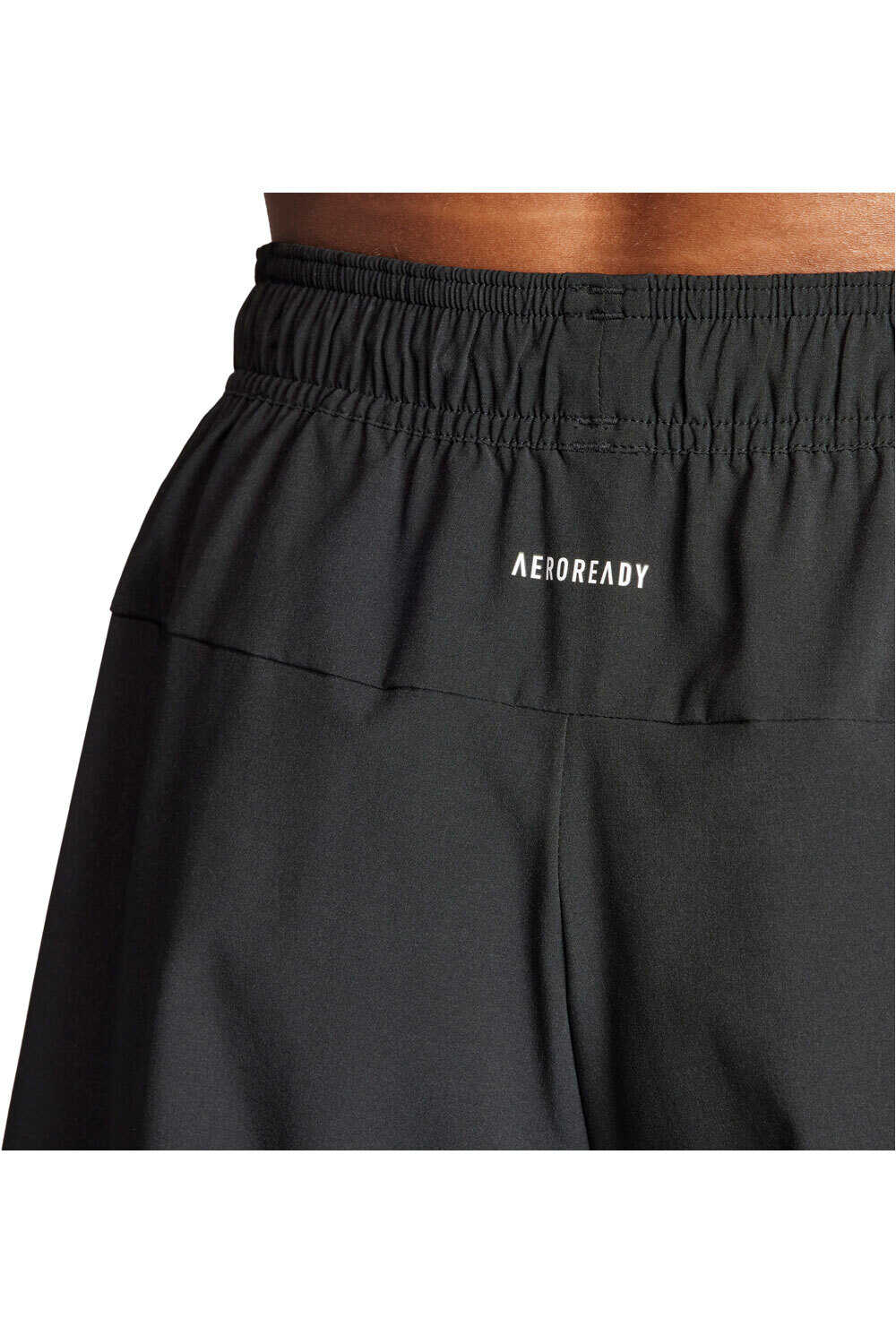 adidas pantalón corto fitness hombre DESIGNED FOR TRAINING NEGRO 03