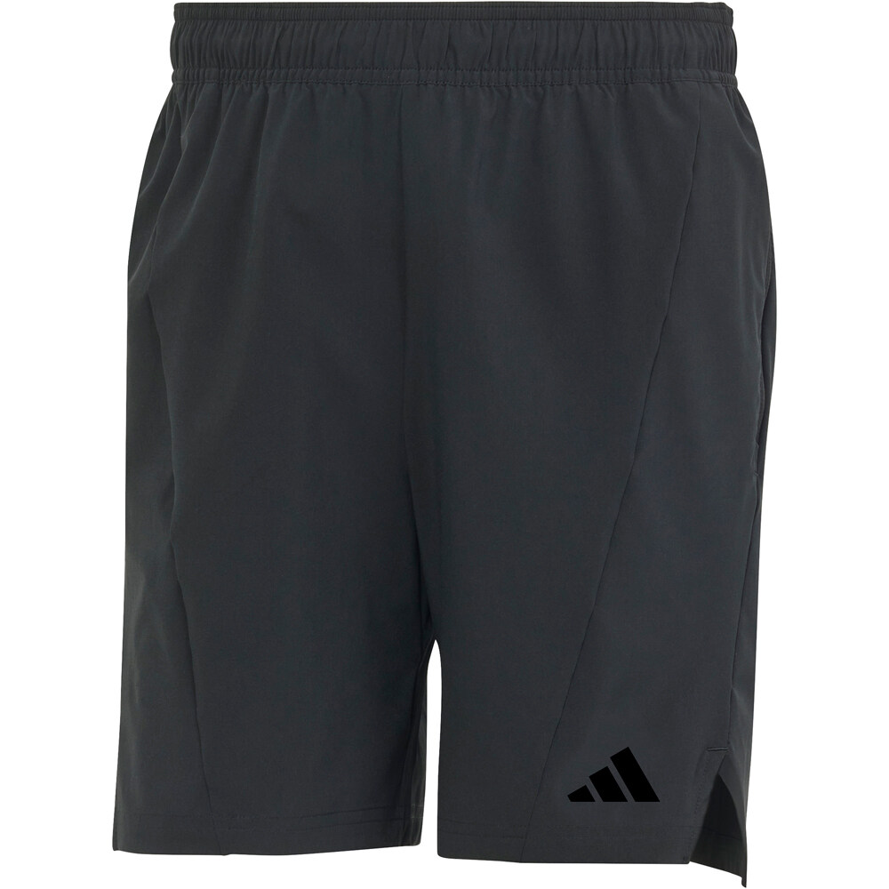 adidas pantalón corto fitness hombre DESIGNED FOR TRAINING NEGRO 04