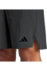 adidas pantalón corto fitness hombre DESIGNED FOR TRAINING NEGRO vista detalle
