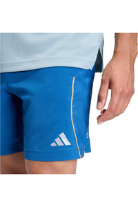 adidas pantalón corto fitness hombre TECH APPAREL CLIMACOOL AZUL 03