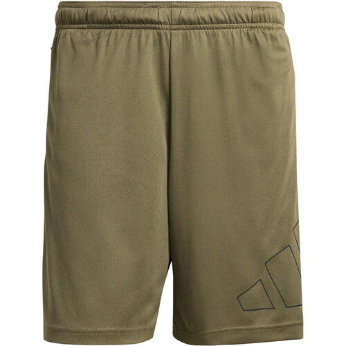 adidas pantalón corto fitness hombre WORKOUT ESSENTIALS BASE BIG LOGO VERDE
