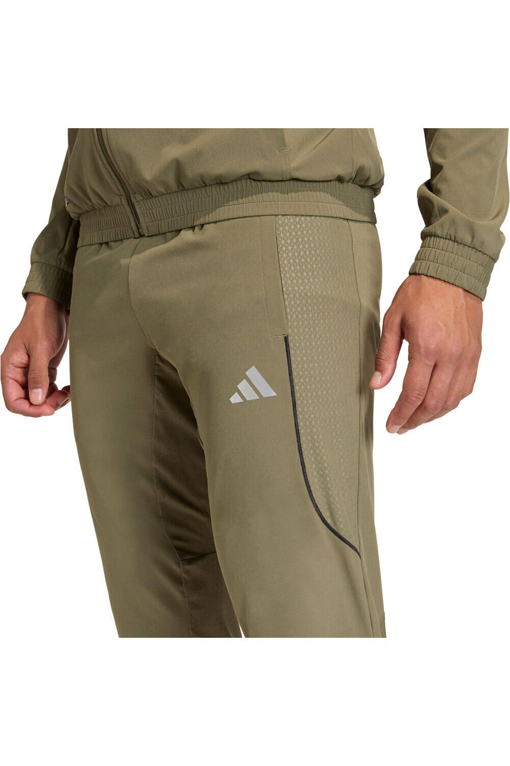 adidas pantalon fitness hombre TECH APPARELPANT VERDE 03