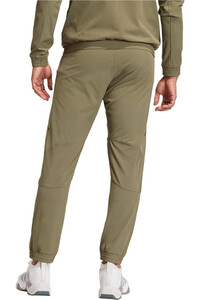 adidas pantalon fitness hombre TECH APPARELPANT VERDE vista trasera