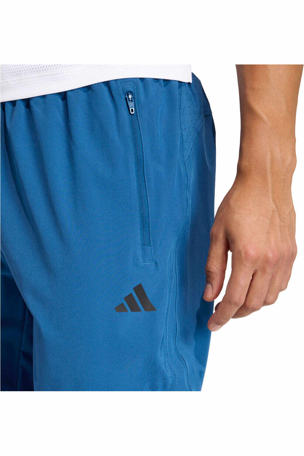adidas pantalon fitness hombre TECH ESSENTIALS WORKOUTPANTS AZUL 03