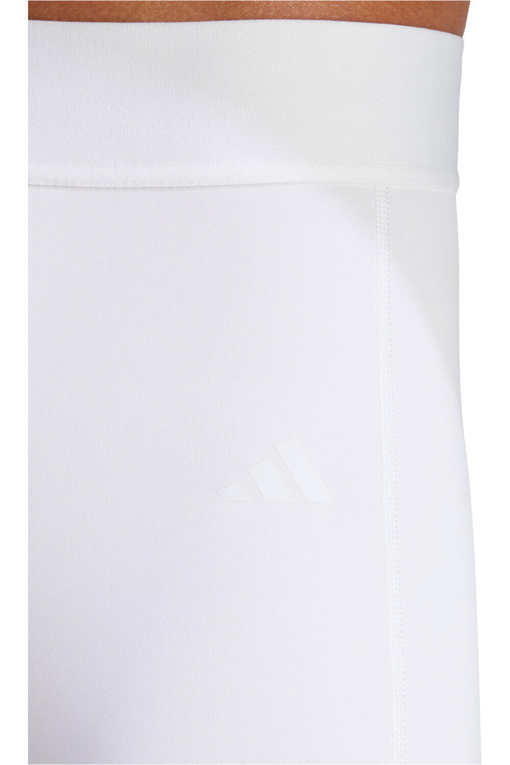 adidas pantalón futbol calentador TECHFIT BLANCO 03