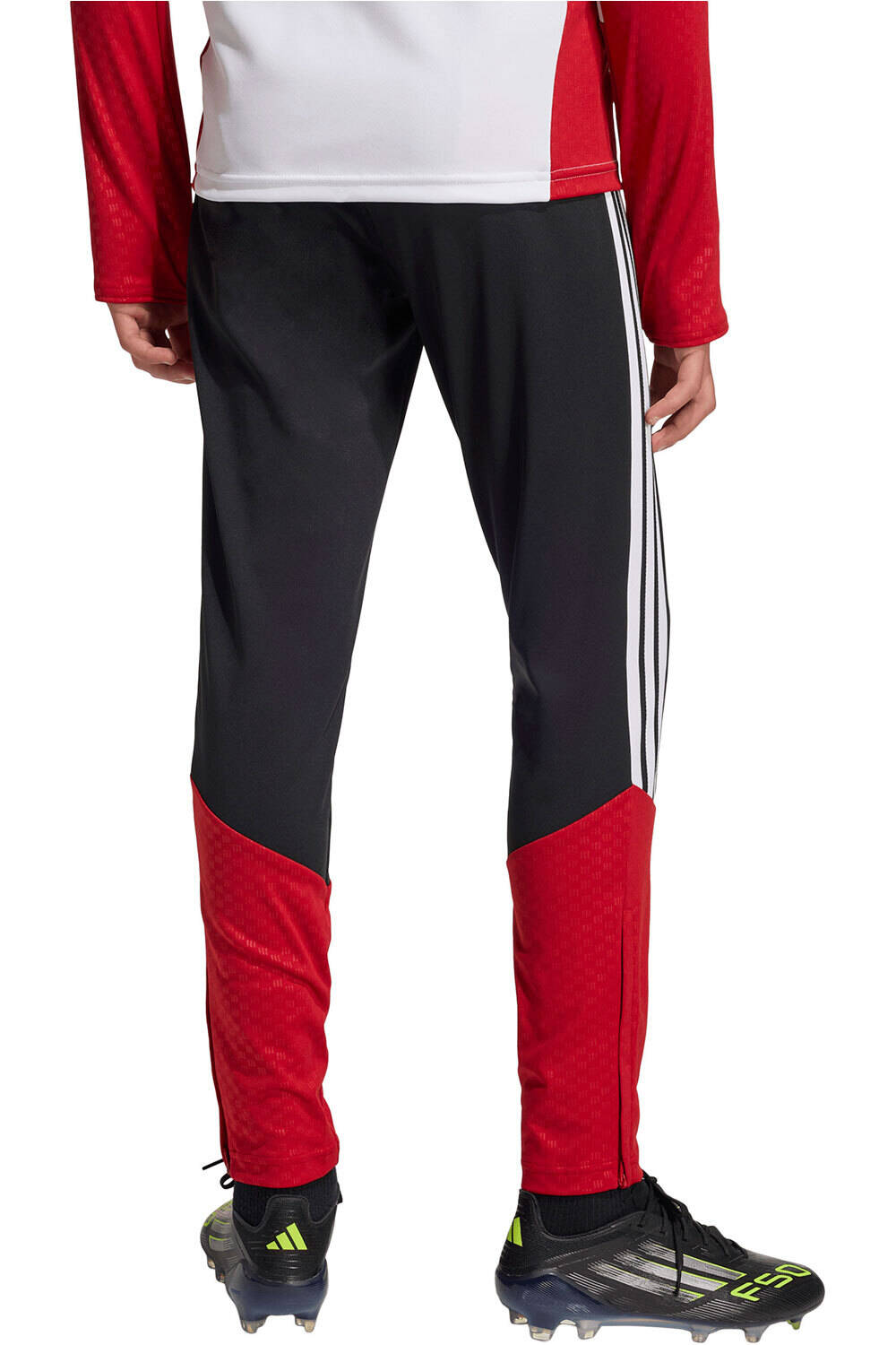 adidas pantalón futbol niño ALEMANAIA MUNDIAL 2026 ENTRENAMIENTO NEGRO vista trasera