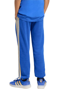 adidas pantalón futbol niño ITALIA MUNDIAL 2026 AZUL vista trasera