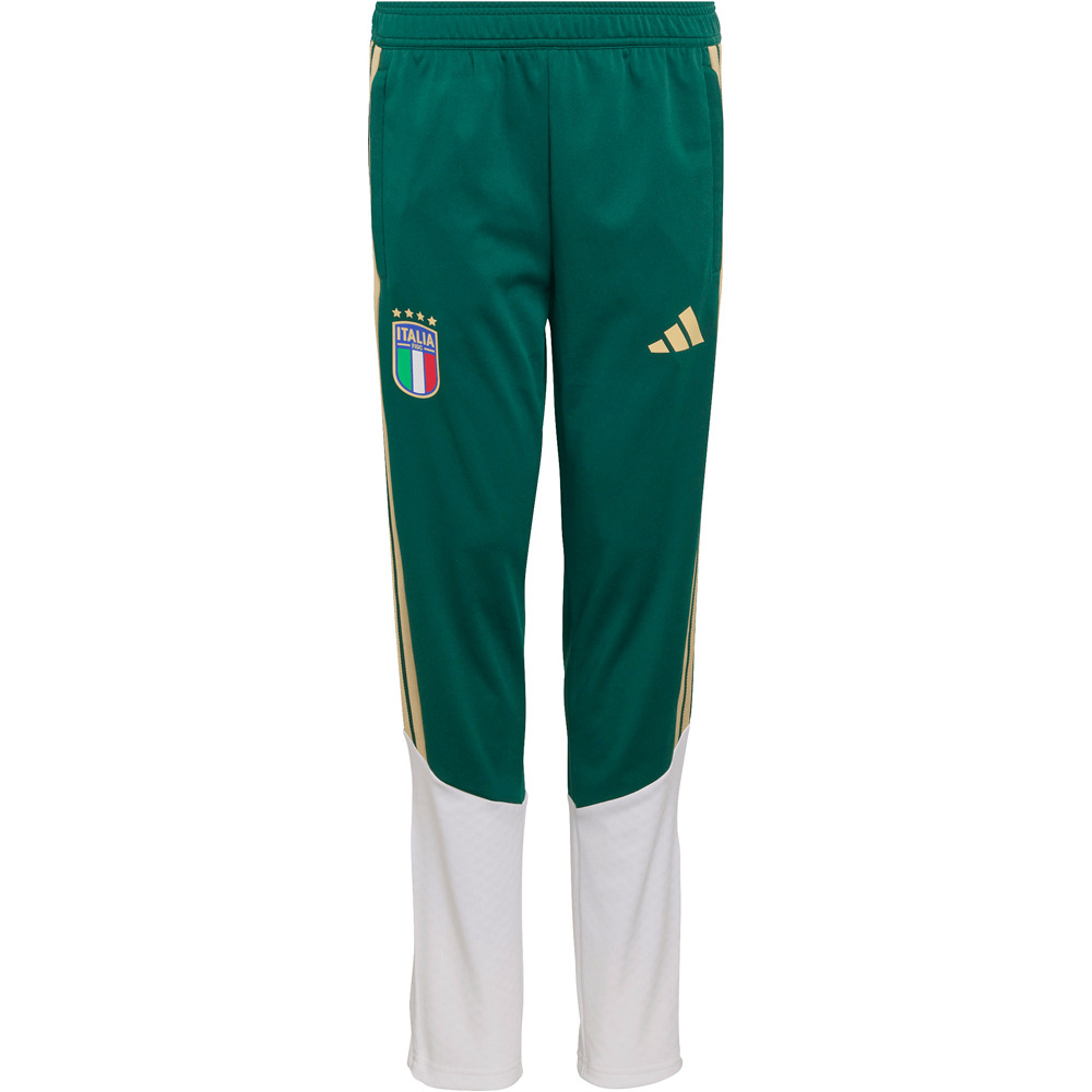 adidas pantalón futbol niño ITALIA MUNDIAL 2026 ENTRENAMIENTO VERDE 04