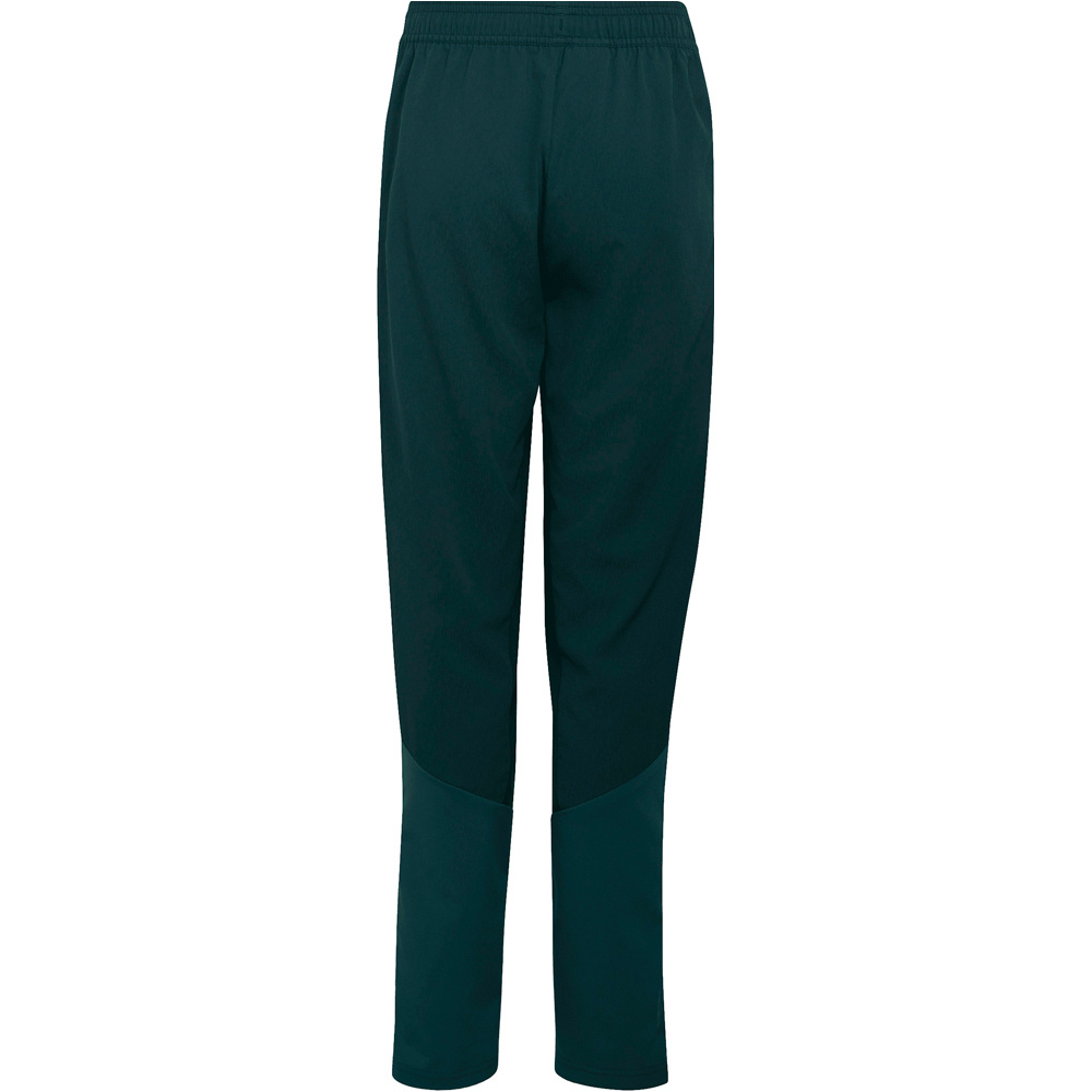 adidas pantalón futbol niño REAL MADRID 26/27 PREMATCH NEGRO vista trasera