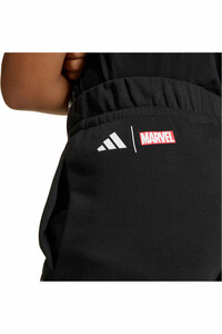 adidas pantalón futbol niño REAL MADRID AVENGERS NEGRO vista detalle
