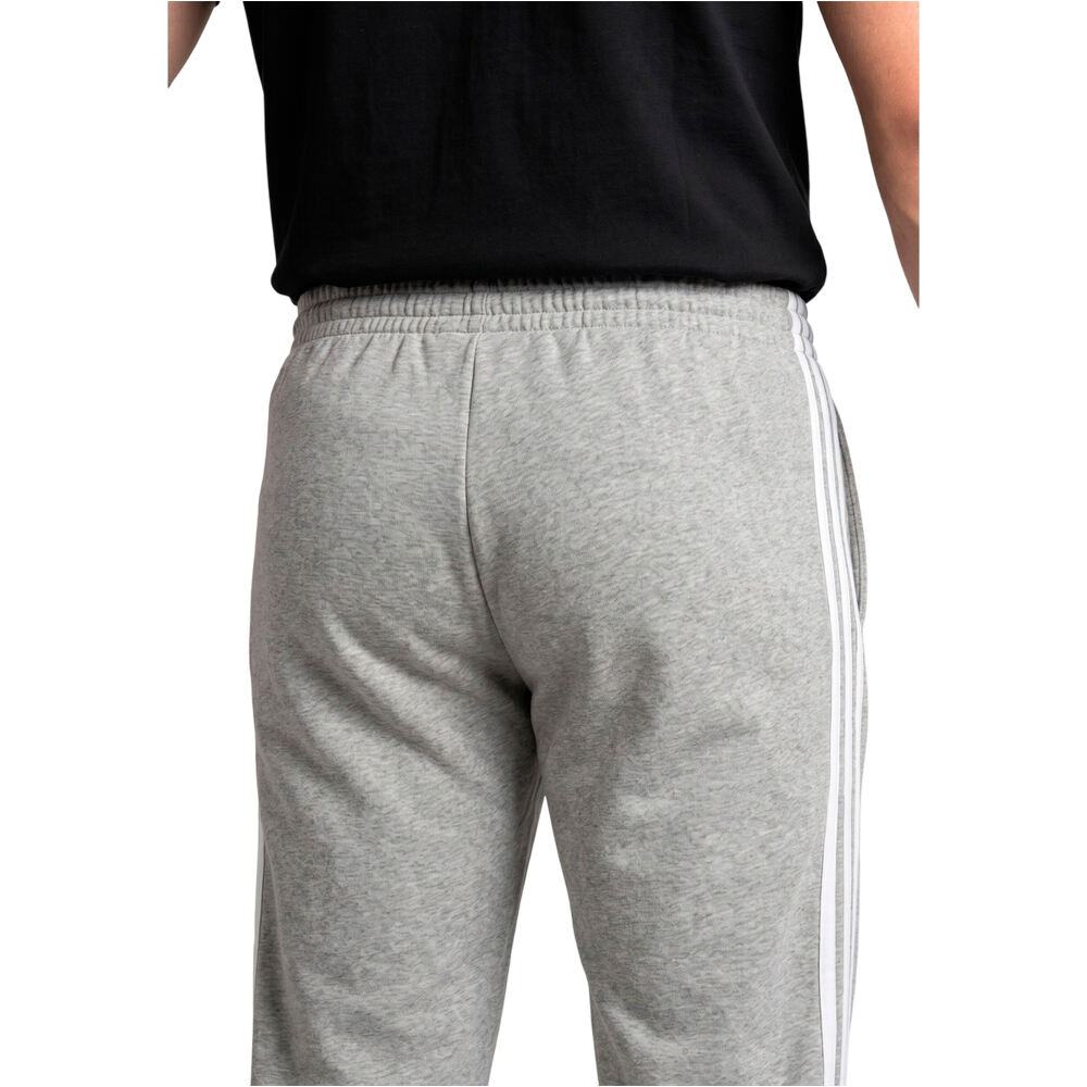 adidas pantalón hombre 3 STRIPES GRIS 04