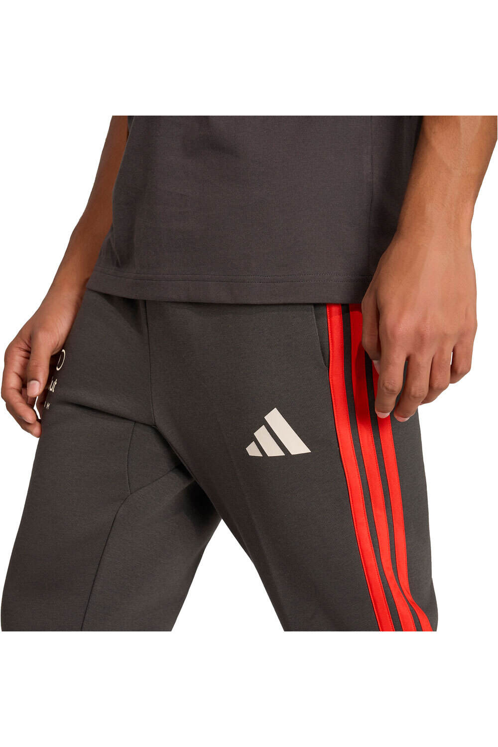 adidas pantalón hombre AUDI F1 TEAM NARANJA 03