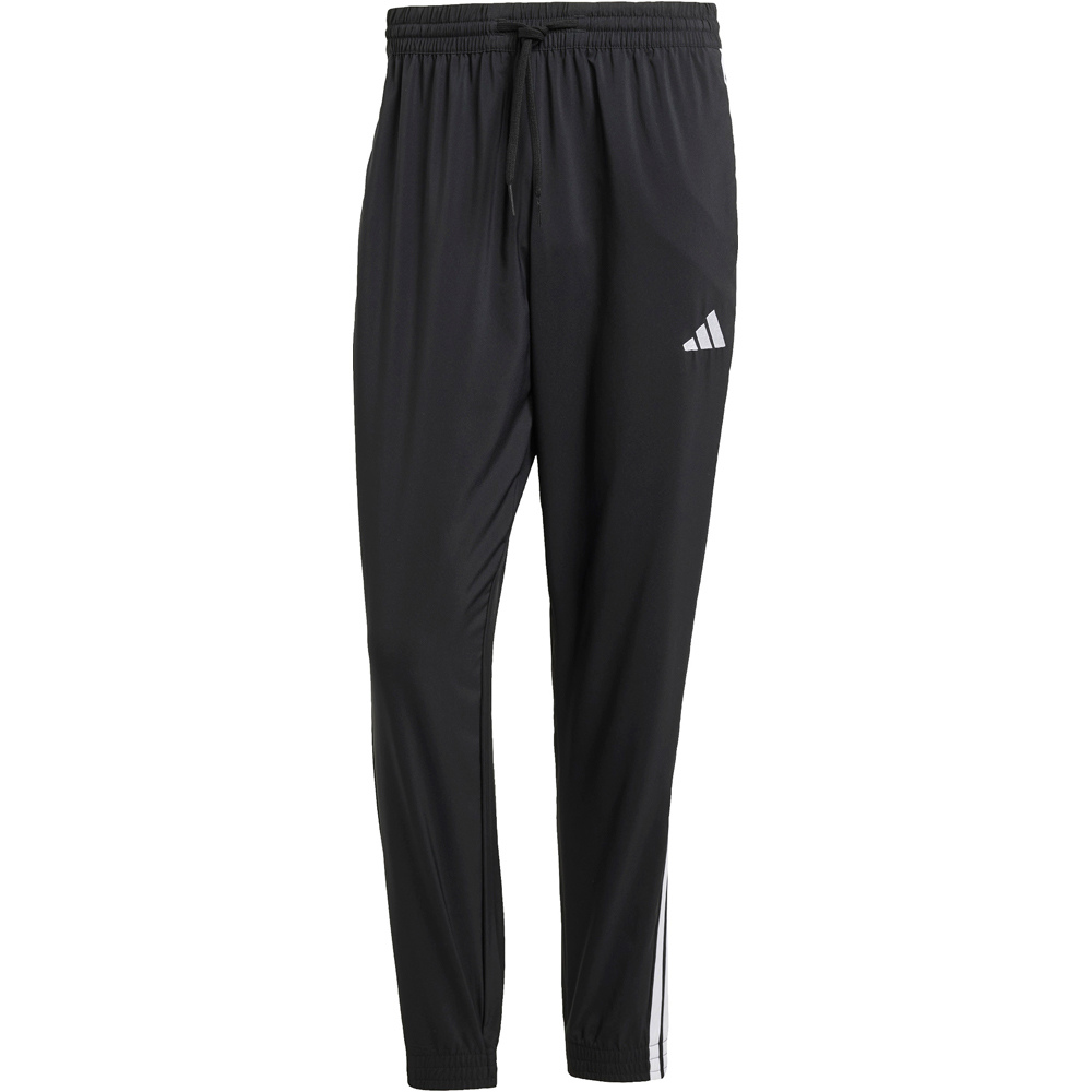adidas pantalón hombre ESSENTIALS 3 STRIPES NEGRO 04