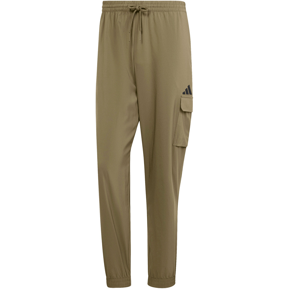 adidas pantalón hombre ESSENTIALS SMALL LOGO CARGP VERDE 05