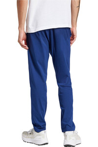 adidas pantalón hombre ESSENTIALS SMALL LOGO SINGLE AZUL vista trasera