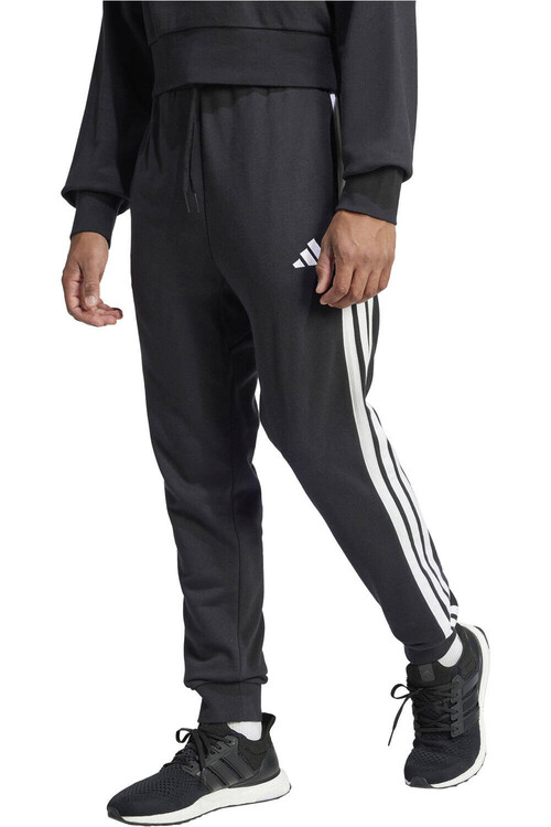 adidas pantalón hombre ESSENTIALS THREE STRIPES NEGRO