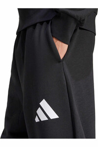 adidas pantalón hombre ESSENTIALS WIDE LEG THREE BAR NEGRO 03