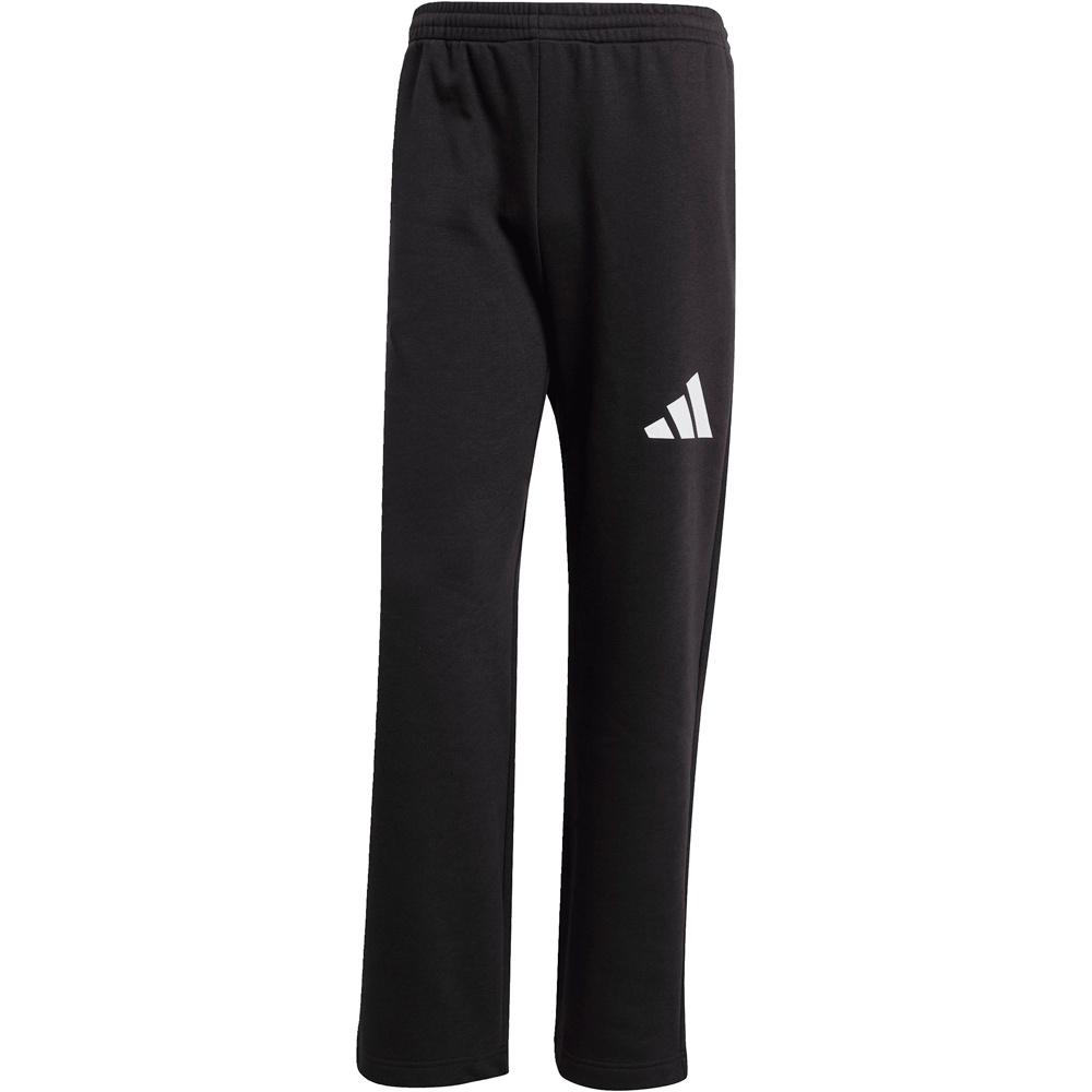 adidas pantalón hombre ESSENTIALS WIDE LEG THREE BAR NEGRO 05