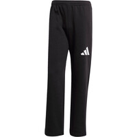 adidas pantalón hombre ESSENTIALS WIDE LEG THREE BAR NEGRO 05