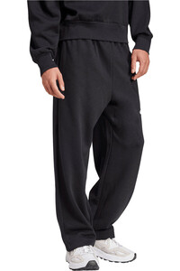 adidas pantalón hombre ESSENTIALS WIDE LEG THREE BAR NEGRO vista detalle