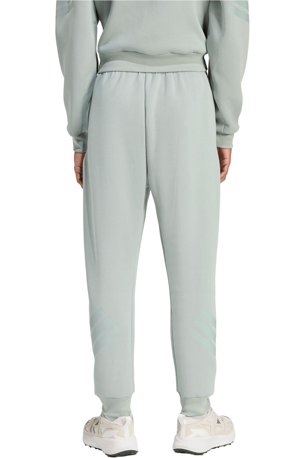adidas pantalón hombre FUTURE ICONS 3 STRIPES AZUL vista trasera