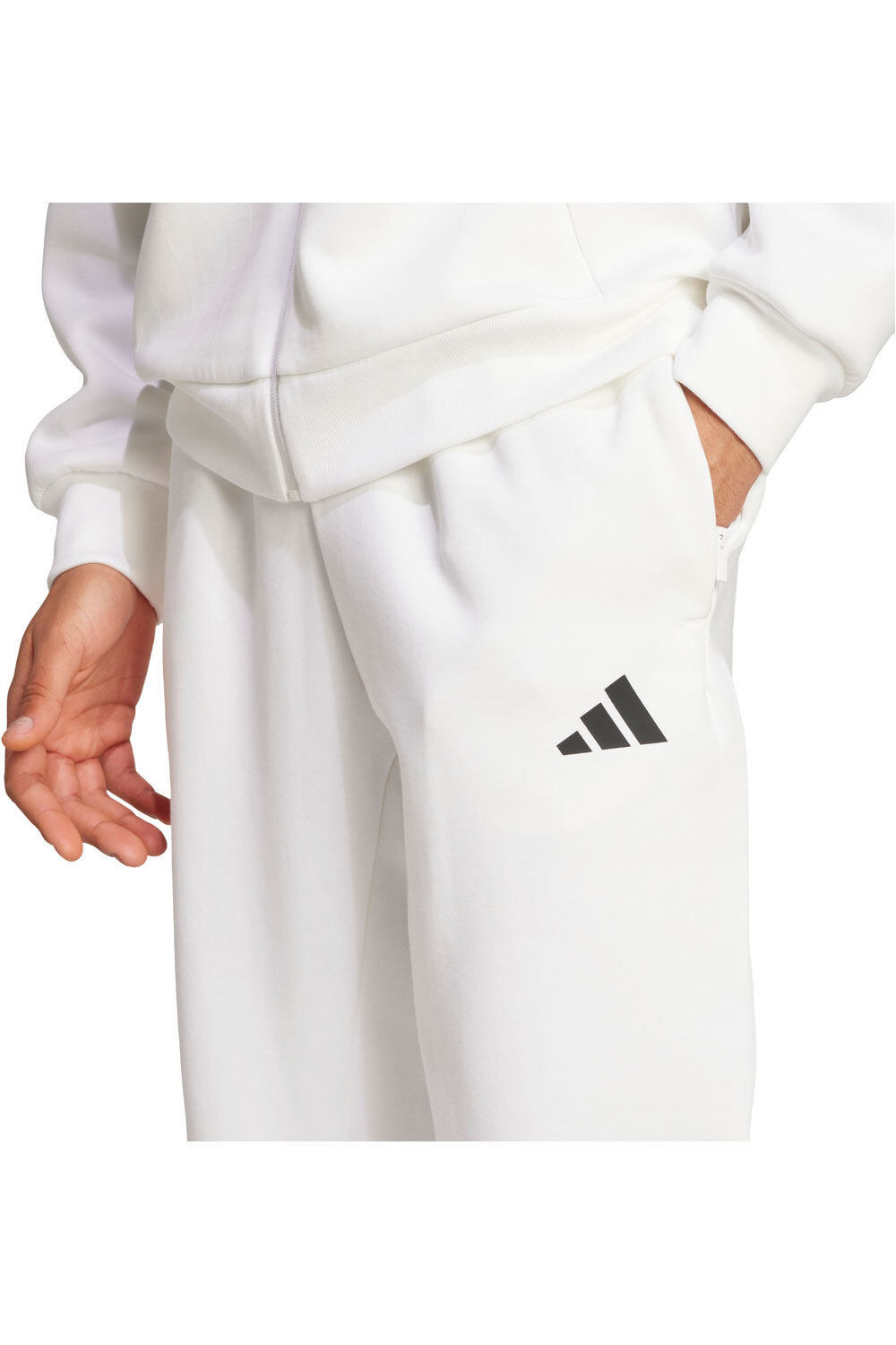 adidas pantalón hombre FUTURE ICONS 3 STRIPES BLANCO 03