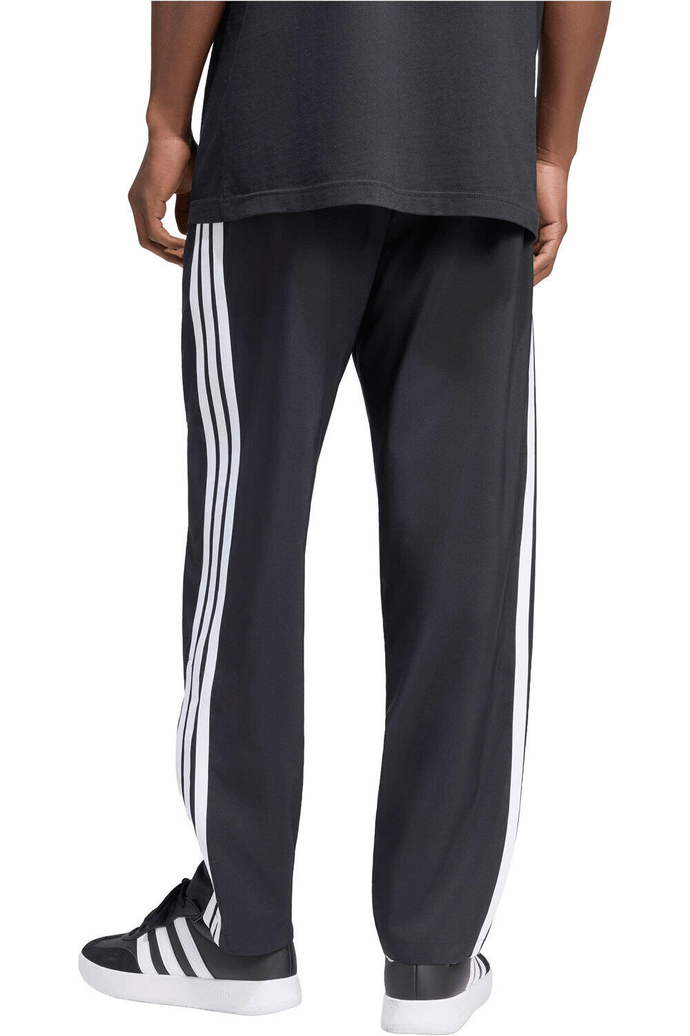 adidas pantalón hombre M 3S STNFRD OP NEGRO vista trasera