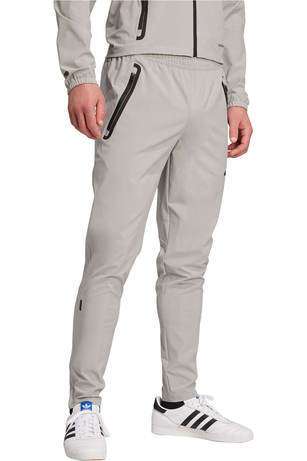 adidas pantalón hombre TIRO25 COMPETITION VIS TECH TRAVEL GRIS vista detalle