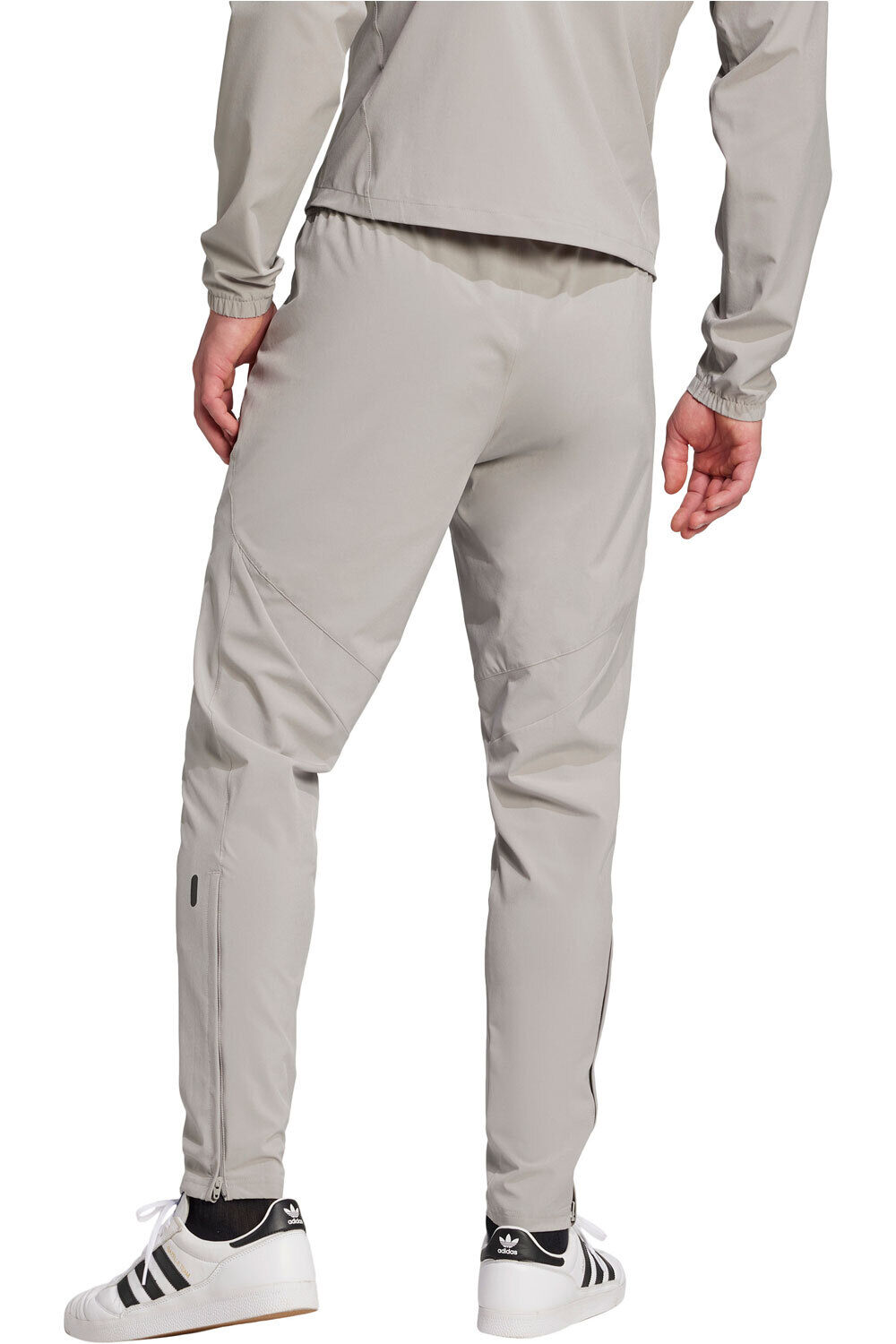 adidas pantalón hombre TIRO25 COMPETITION VIS TECH TRAVEL GRIS vista trasera