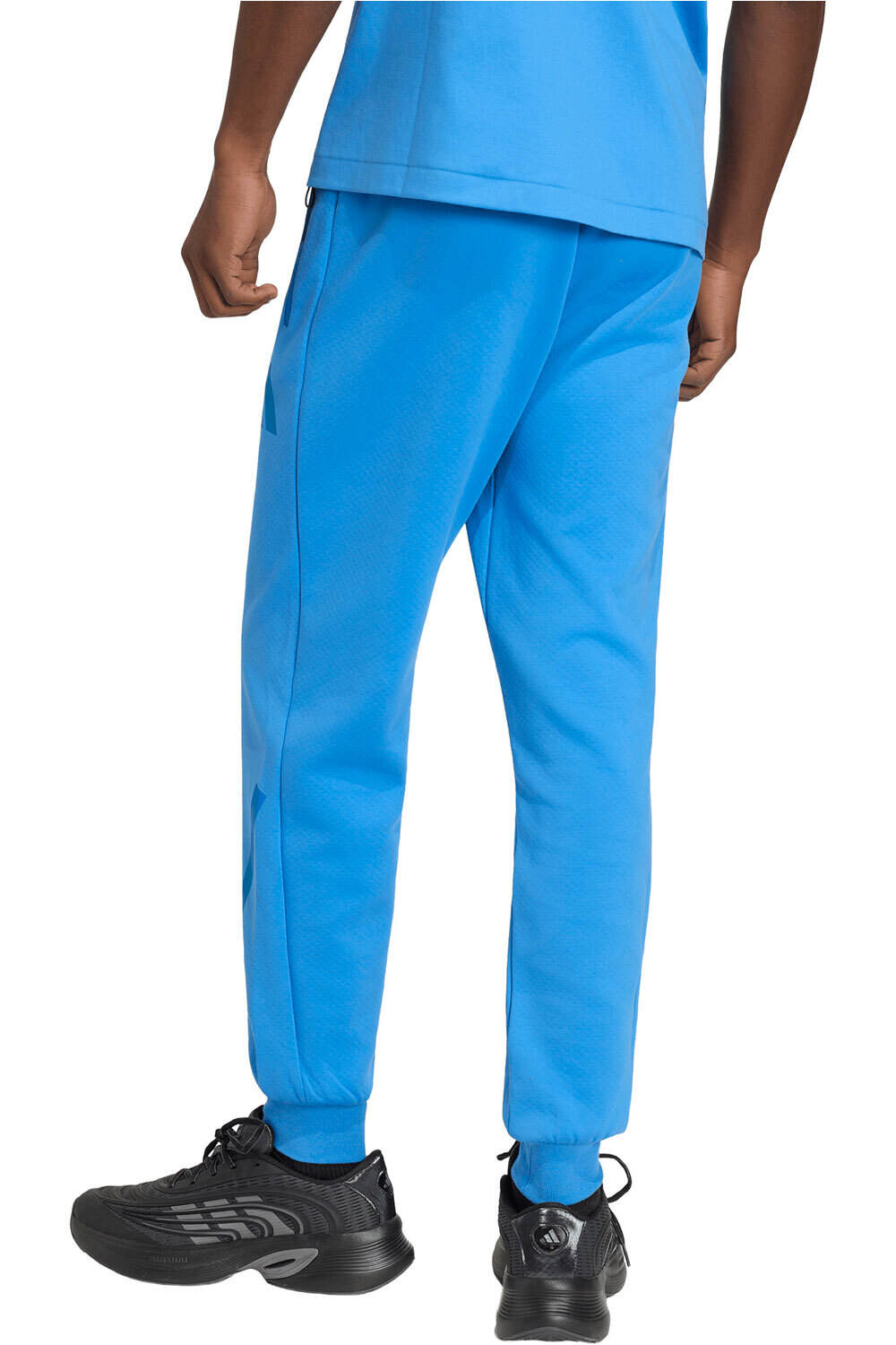 adidas pantalón hombre Z.N.E. NEW AZUL vista trasera