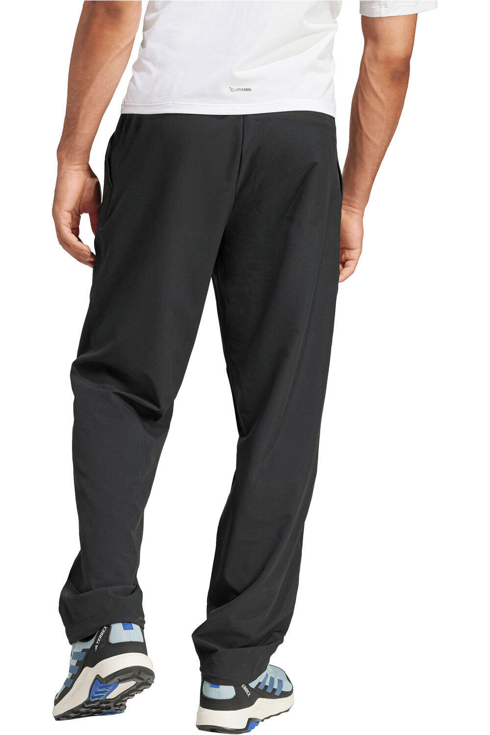 adidas pantalón montaña hombre TERREX MULTI LITEFLEX NEGRO vista trasera