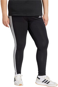 adidas pantalón mujer ESSENTIALS 3-STRIPES COTTON NEGRO vista detalle