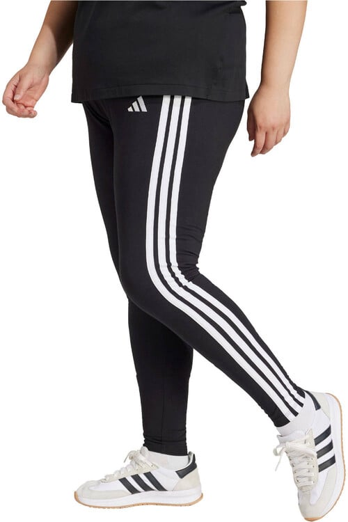 ADIDAS ESSENTIALS 3-STRIPES COTTON negro