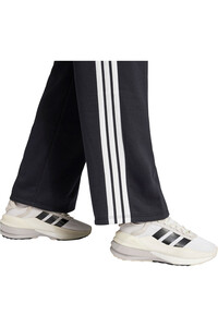 adidas pantalón mujer ESSENTIALS 3-STRIPES OPEN HEM FRENCH TERRY NEGRO 04