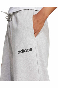 adidas pantalón mujer ESSENTIALS LINEAR GRIS 03