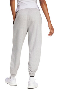 adidas pantalón mujer ESSENTIALS LINEAR GRIS vista trasera