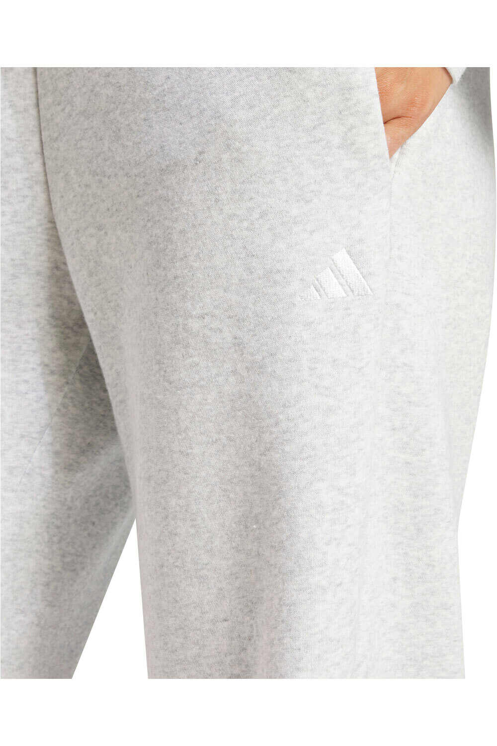 adidas pantalón mujer ESSENTIALS SMALL LOGO GRIS 03