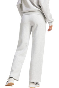 adidas pantalón mujer ESSENTIALS SMALL LOGO GRIS vista trasera