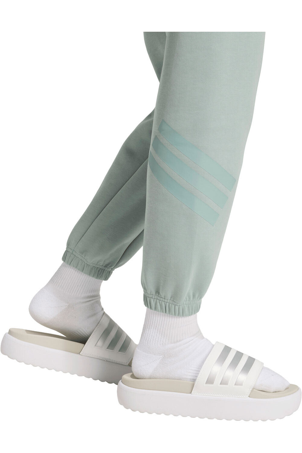 adidas pantalón mujer FUTURE ICONS 3 STRIPES AZUL 03