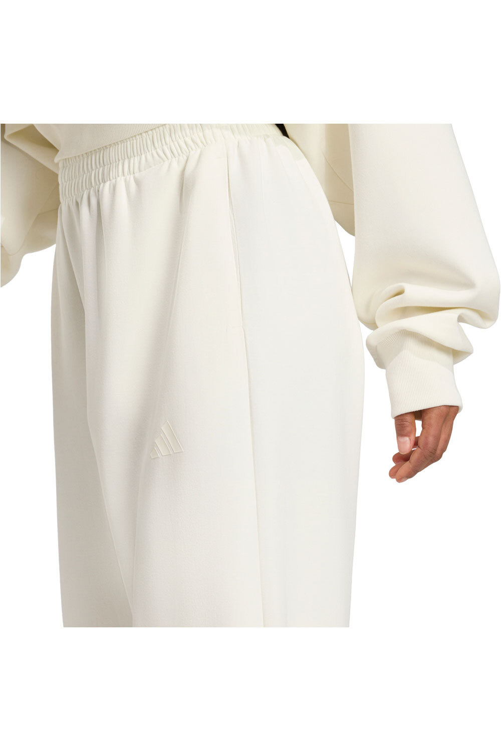 adidas pantalón mujer SOFT LUX BLANCO 03