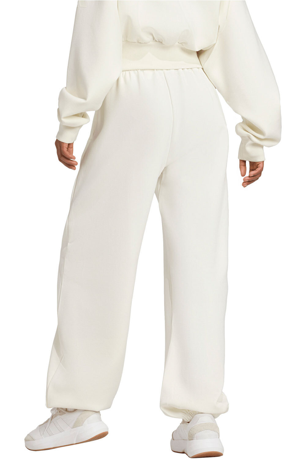 adidas pantalón mujer SOFT LUX BLANCO vista trasera