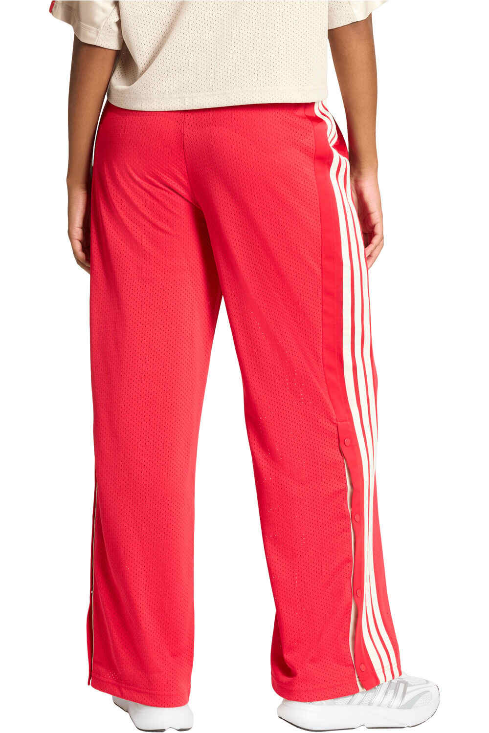 adidas pantalón mujer STADIUM ROSA vista trasera