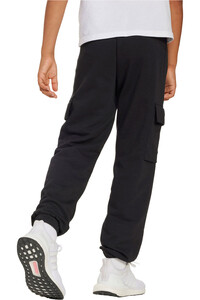 adidas pantalón niña ESSENTIALS NEGRO vista trasera