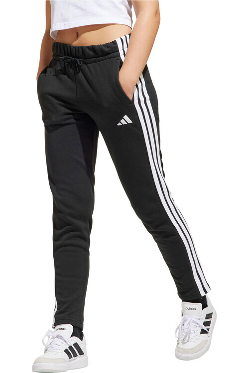 adidas pantalón niña (senior) ESSENTIALS 3 STRIPES NEGRO