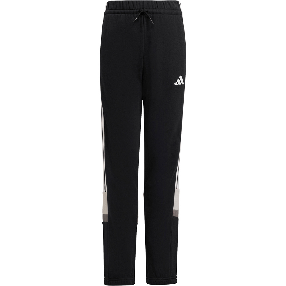 adidas pantalón niño 3 STRIPES TIBERIO NEGRO 04