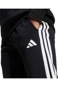 adidas pantalón niño 3 STRIPES TIBERIO NEGRO vista detalle